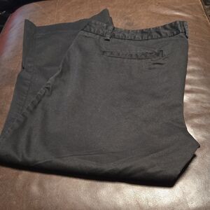 J. Crew Men's Black Chinos